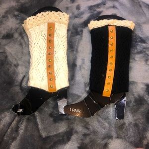 Two Pairs of Boot Cuffs